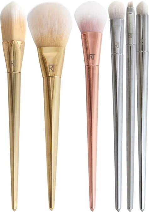 real techniques bold metals collection box makeup brush set|Real Techniques Bold Metals Collection Now at ULTA .